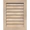 Ekena Millwork Vertical Gable Vent Unfinished, Non-Functional, Pine Gable Vent w/Decorative Face Frame, 32"W x 32"H GVWVE32X3202SDUPI - alternate 1